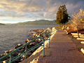 Davis Bay seaside promenade