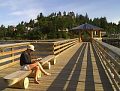 Gibsons wharf and gazebo